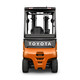Chariot frontal électrique - Toyota Traigo80, 4 roues 2,5 t - [Missing text '/ProductPage/Images/Image' for 'English'] 3